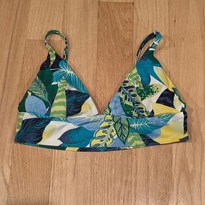 Aerie Longline Triangle Bikini Top